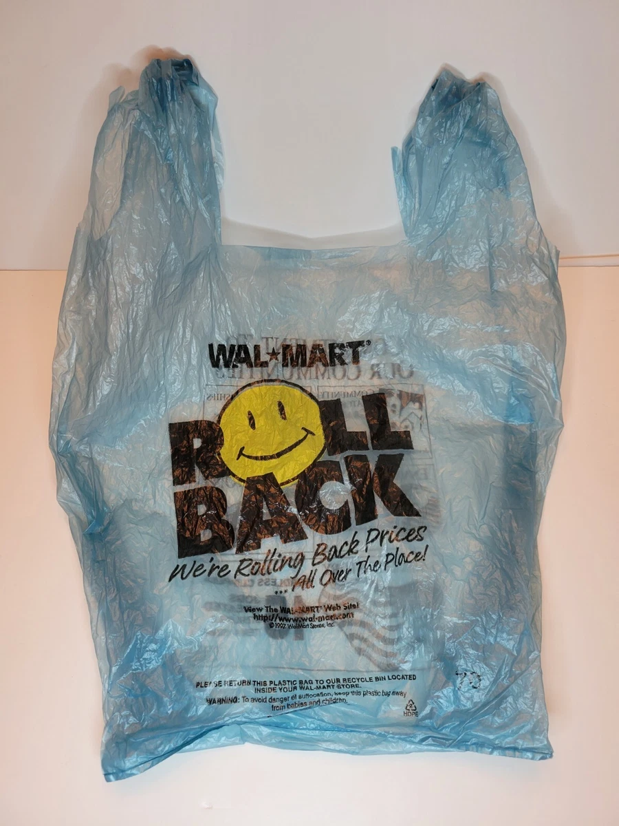 Blue walmart bags sales