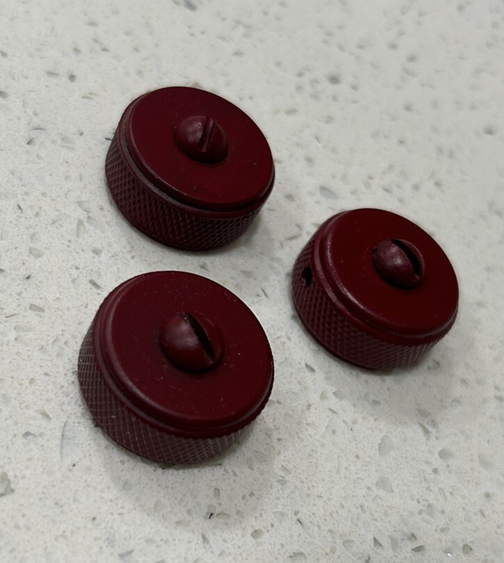 1 One Only Burgundy Brass Coleman 200A Lantern FUEL CAP Will Need A