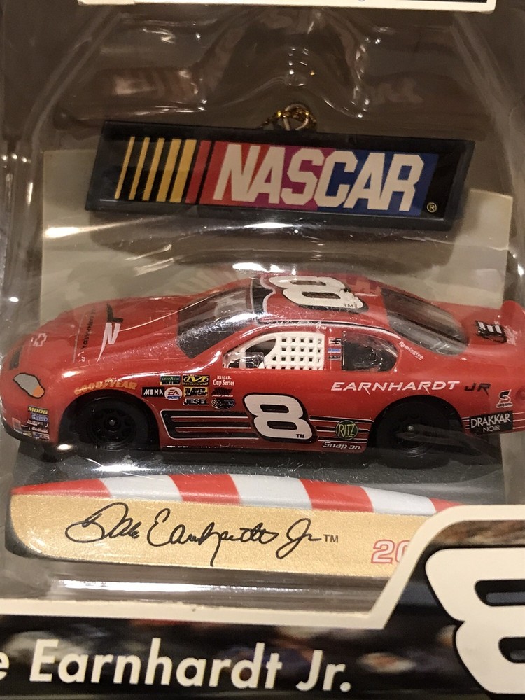 Nascar-2003-Dale Earnhardt Jr #8 Race Car- Ornament Trevco Winners Circle