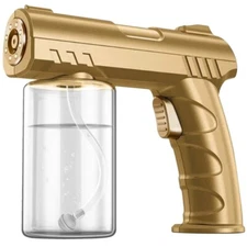 BARBER SALON BEAUTY DREAM WORLD NANO BLUE LIGHT MISTER GUN WATER SPRAYER GOLD