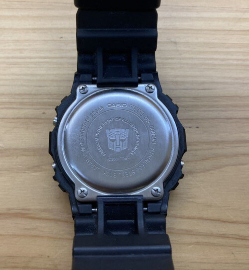 Casio G-shock DW-5600VT Transformer × Cybertron From Japan Casio G-shock DW-5600VT Transformer × Cybertron From Japan