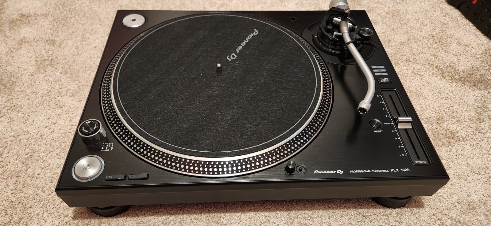 Pioneer PLX-1000 2台セット　オルトフォン付き Pioneer DJ PLX-1000 2台セット ターンテーブル2台セット パイオニア