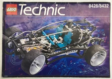 Lego Technic 8428 Torbo Command Instruction Manuals Only Vintage 1998 USA