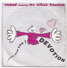 (P828) Nomad ft MC Mikee Freedom, Devotion - 7" vinyl