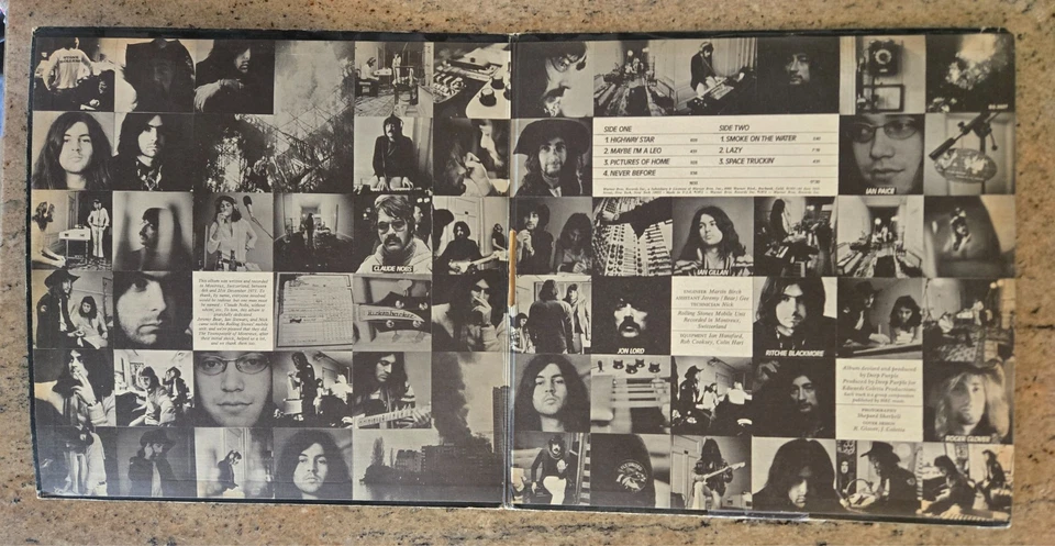 DEEP PURPLE MACHINE HEAD VINYL LP 1974 US REPRESS Foto 3 de 4