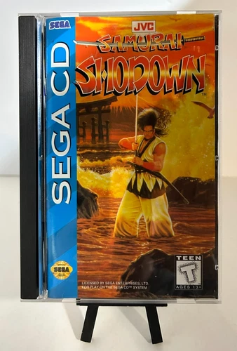 Samurai Shodown [Sega CD] – Complete in Box (CIB)