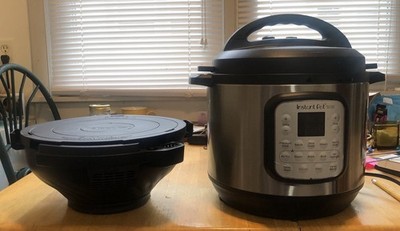 NEW Instant Pot Duo Crisp Air Fryer Multi-Use 8 Qt Pressure Cooker Crockpot