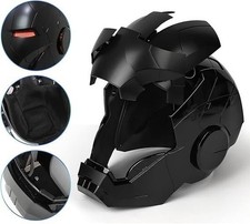 Iron Man MK5 Black 1:1 Helmet Wearable Voice-control Open Close Cosplay boxed