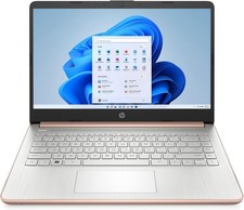 HP Laptop 14-DQ0054DX 14" Intel Celeron N4120 4GB RAM, 64GB eMMC Storage Win11 H