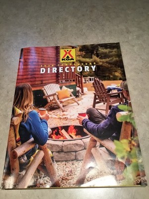 KOA Kampgrounds of America Campground 2024 Directory w/ State Road Atlas Maps