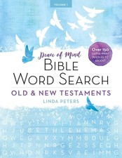 Peace of Mind Bible Word Search: Old & New Testaments: Over 150 Large-Print Puz,