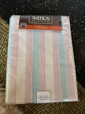 Trends Collections 60x84 Oblong Tablecloth Pink Green And Cream