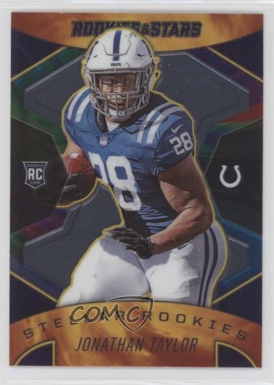 2020 Panini Rookies & Stars Stellar Rookies Jonathan Taylor #SR-9 RC 07y4