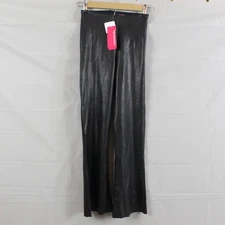 Commando Leggings Womens Small Black Faux Leather Cropped Flare Minimalist Chic