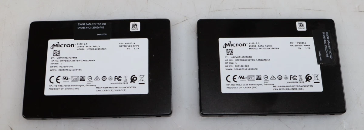 ③-W770-Micron SATA 256GB SSD 2.5 4点 Micron SATA III 256 GB Solid State Drives for sale | eBay