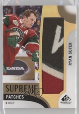 2017-18 SP Game Used Supreme Patch 12/15 Ryan Suter #PA-RS Patch 0c3