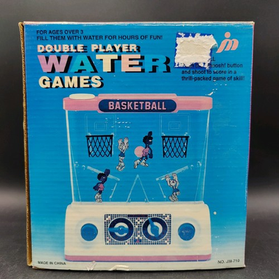#ad WIZARD WATER GAMES BASKETBALL DOUBLE PLAYER Vintage Toy Fun EUR 75.00
