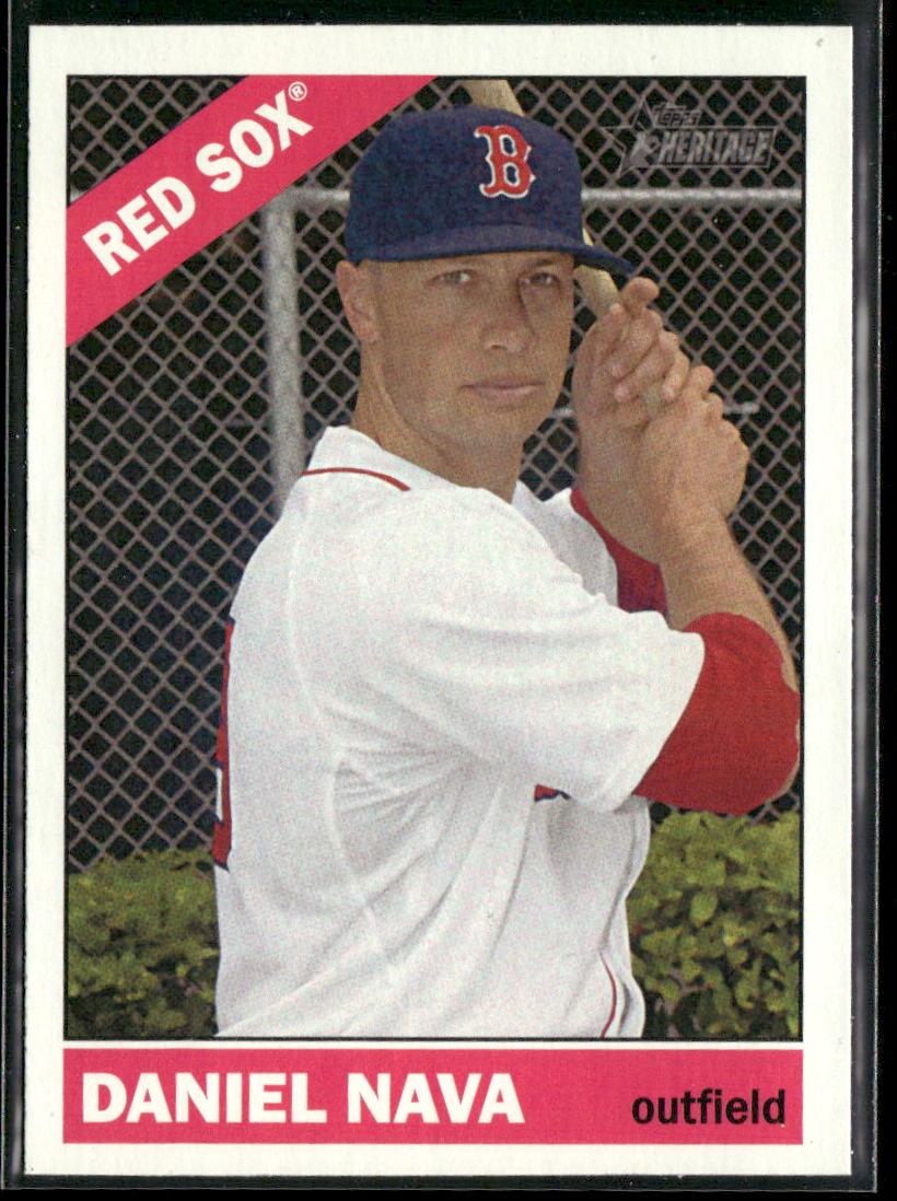 2015 Topps Heritage #380 Daniel Nava 3G