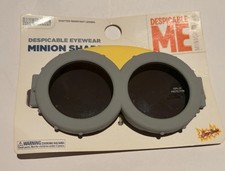 Despicable Me Minion Shades Sun-Stache Costume Glasses 100 UV Protection