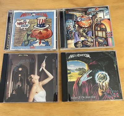 HELLOWEEN 4 CD LOT - Keeper Of The Seven Keys - I Want Out - Metal Jukebox &more