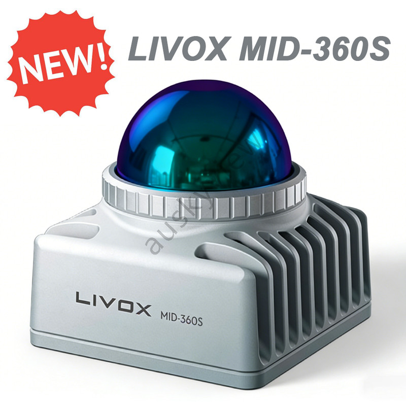 Livox Mid-360S 360° LiDAR 59° FOV High-Res 3D Scanning Sensor