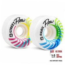Skates - Flow Skate Park Roller Skate Wheels - Ramps Street 89A - Pack of 4