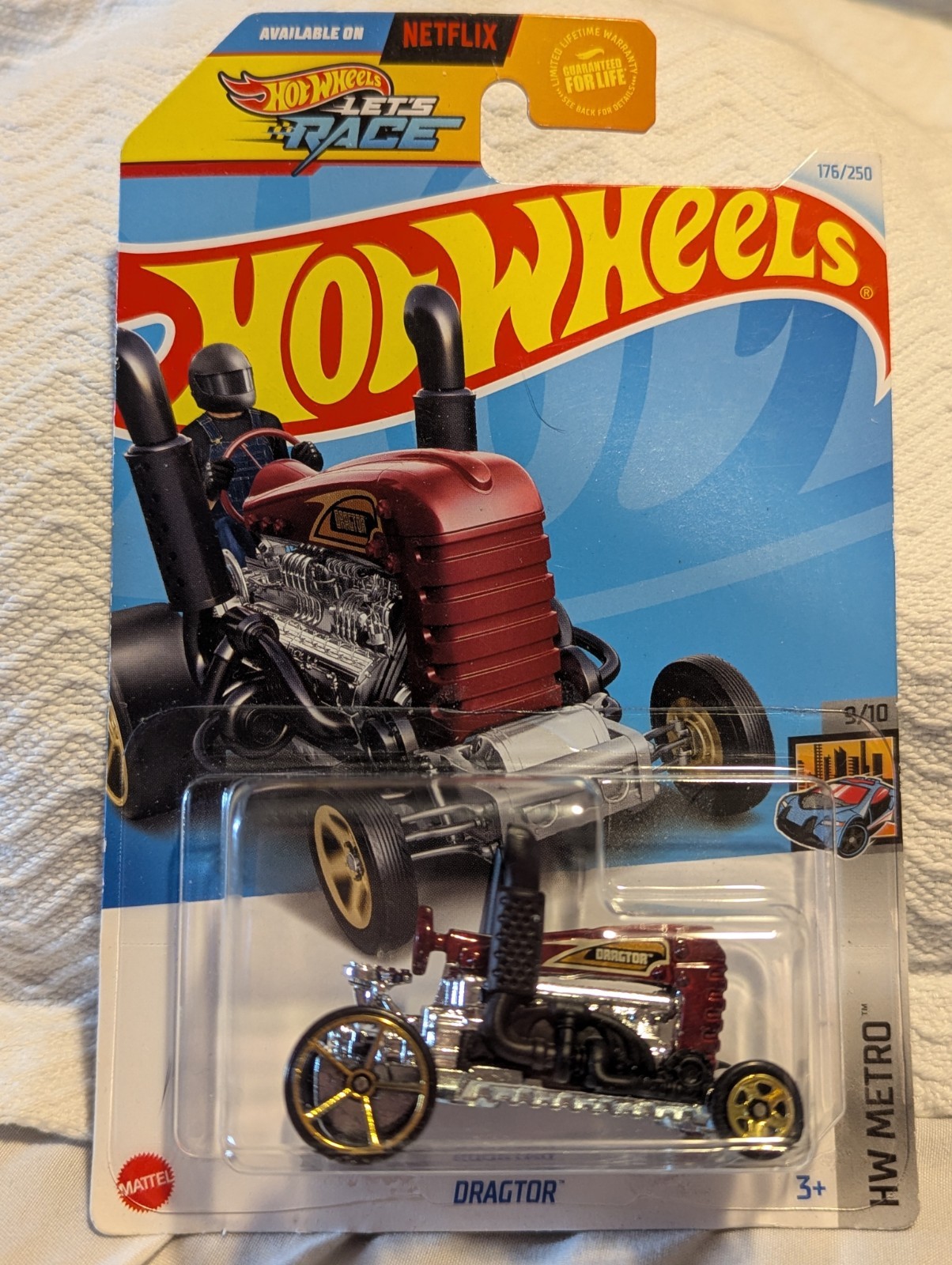 2024 Hot Wheels Dragtor Red 9/10. Let's Race.