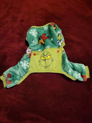 The Grinch PJS for Pets Size XS Dog Pajamas Christmas Holiday Red Green NWOT