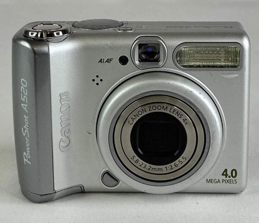 Preços baixos em Câmeras digitais Canon PowerShot A520 | eBay