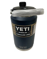 Yeti Rambler Half Gallon Jug Vacuum Insulated YETI Rambler 1 gal Navy BPA Free Insulated Jug