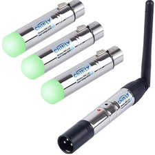 Wireless DMX 2.4G Kit for Stage  DJ Lighting  Reliable, Long-Range Control,...