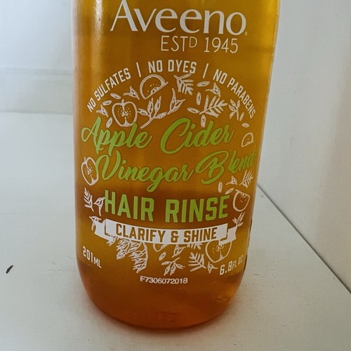Aveeno risciacquo capelli miscela aceto di sidro di mele 6,8 once NUOVO - Foto 4 di 5