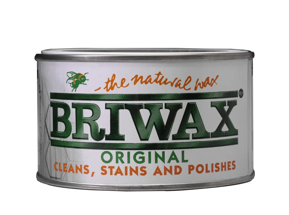 Briwax Original Wax Polish / Stain / Cleaner for Wood 400g - Jacobean