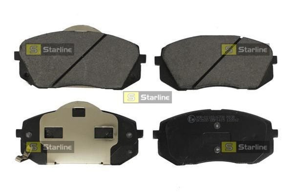 Bremsbelagsatz Scheibenbremse Starline Bd S544 FüR Renault Laguna 2 BG0 KG0 16V-image