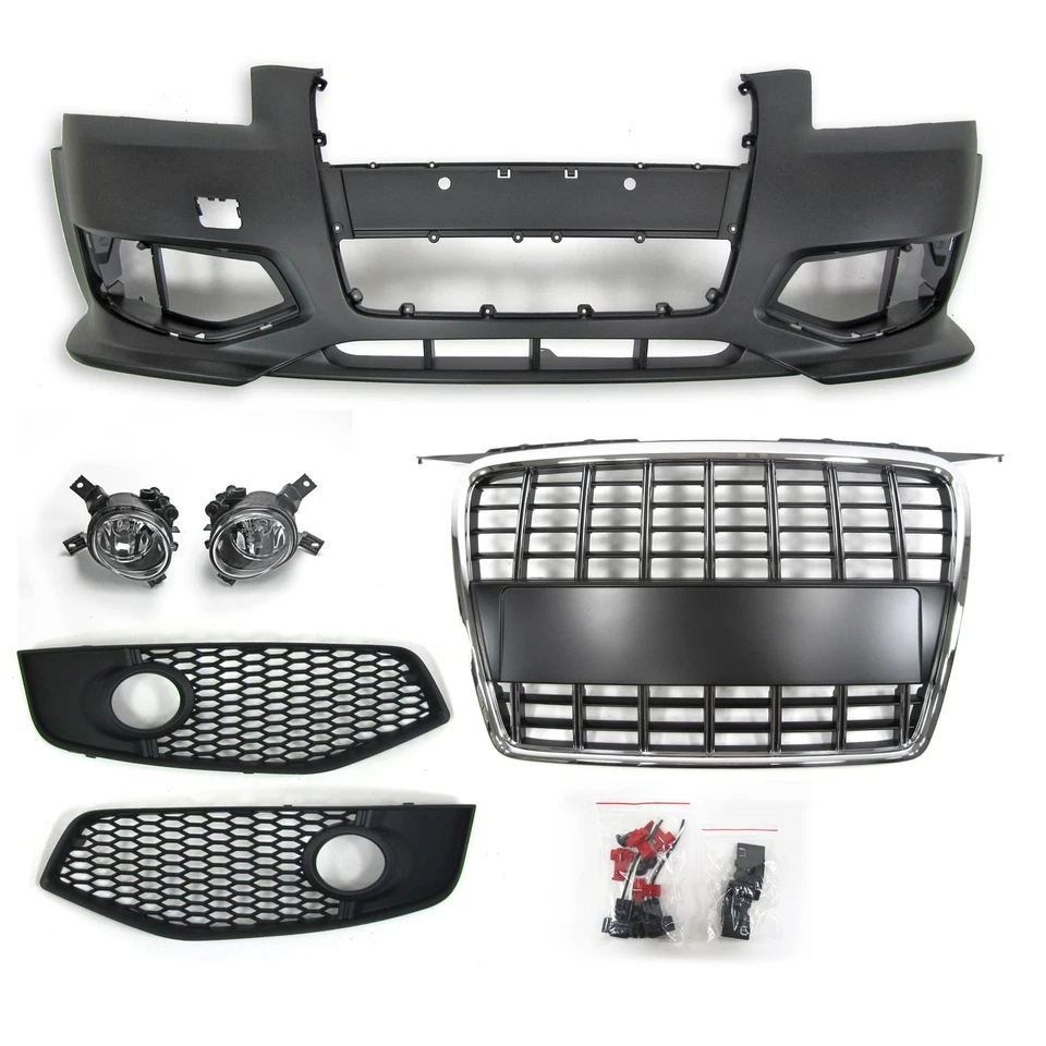 JOM Parachoques Delantero Para Audi A3 8P Con Parrilla Con ABE - Imagen 1 de 4
