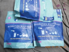 3 Bags of Liquid I.V. Hydration Multiplier Electrolyte Mix, 48packets Pass.Fruit