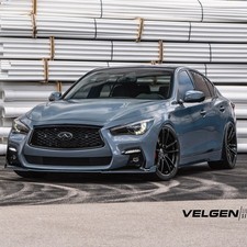 19" Velgen VF5 Gloss Black Concave Wheels Fits Infiniti Q40 Q50 Q50S