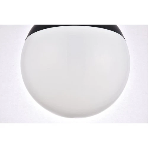 Living District LD6044BK Eclipse 1 Light 14 inch Black Pendant Ceiling Light - Picture 6 of 6