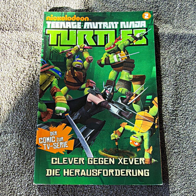 Nickelodeon Mutant Ninja Turtles Comic: Clever gegen Xever Deutsch farbig