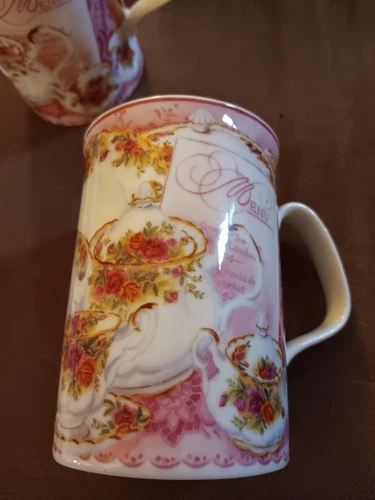 Set Of 4 Vintage Royal Albert Old Country Roses Afternoon Tea Cups Mugs