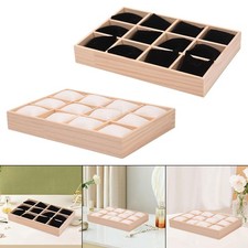 Watch Display Case Bracelet Storage Tray Stylish 12 Slots Practical Watch