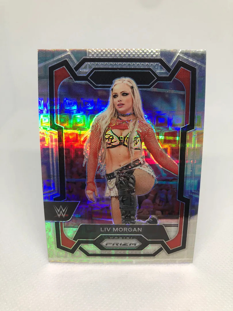 2024 Panini Prizm WWE Liv Morgan Pandora /199 Premium Prizm Card #177 Qty