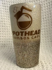 Insulated “Pothead” Coffee Tumbler Mug Jumbos Cafe - No Lid