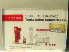 ESSO  STANDARD  Tankstelle  -  Gebäude Bausatz  Artitec HO in 1:87 -  10438 #E