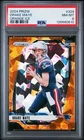 2024 Panini Prizm - Rookies Drake Maye #329 Orange Ice Prizm (RC) PSA 8