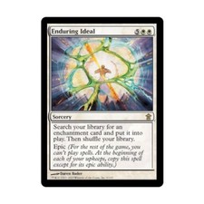WOTC MtG Saviors of Kamigawa Enduring Ideal (R) EX