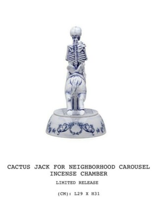 Cactus Jack For Neighborhood Carousel Incense Chamber Travis Scott 