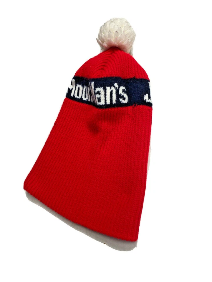 Boné gorro MoorMans vintage anos 70 vermelho alimentação agrícola agricultores streetwear retrô - Imagem 3 de 4