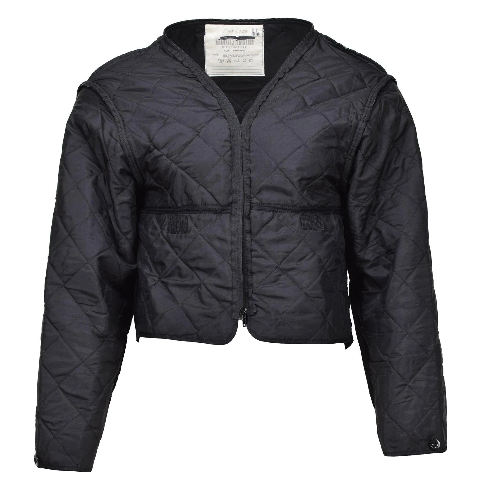 Original Dutch Military black liner winter warm thermal lightweight quilt jacket
Opens in a new wind