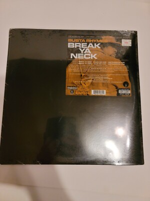 BUSTA RHYMES BREAK YA NECK  12'' Single Sealed/Unopened Lp